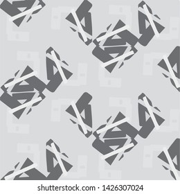 Abstract vector monochrome background. Halftone illustration pattern