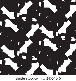 Abstract vector monochrome background. Halftone illustration pattern