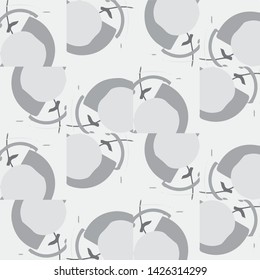 Abstract vector monochrome background. Halftone illustration pattern