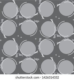 Abstract vector monochrome background. Halftone illustration pattern