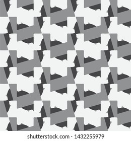 Abstract vector monochrome background. Halftone illustration pattern