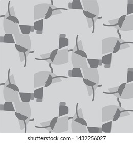 Abstract vector monochrome background. Halftone illustration pattern