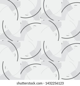 Abstract vector monochrome background. Halftone illustration pattern