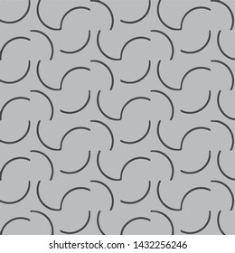 Abstract vector monochrome background. Halftone illustration pattern