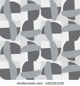 Abstract vector monochrome background. Halftone illustration pattern