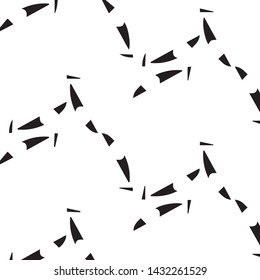 Abstract vector monochrome background. Halftone illustration pattern