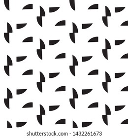Abstract vector monochrome background. Halftone illustration pattern
