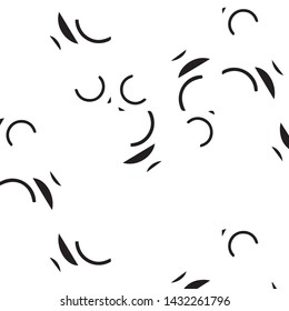 Abstract vector monochrome background. Halftone illustration pattern