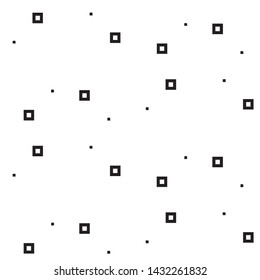 Abstract vector monochrome background. Halftone illustration pattern