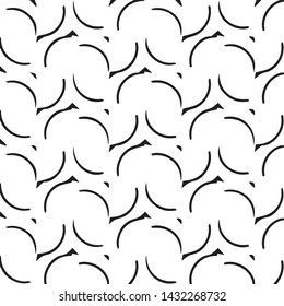 Abstract vector monochrome background. Halftone illustration pattern