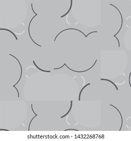 Abstract vector monochrome background. Halftone illustration pattern