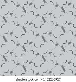 Abstract vector monochrome background. Halftone illustration pattern