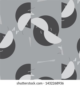 Abstract vector monochrome background. Halftone illustration pattern