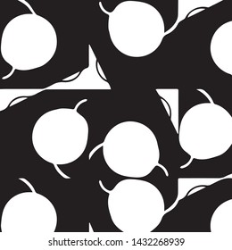 Abstract vector monochrome background. Halftone illustration pattern