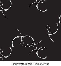 Abstract vector monochrome background. Halftone illustration pattern