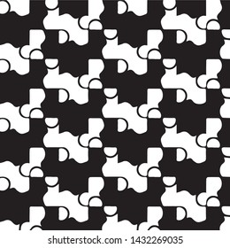 Abstract vector monochrome background. Halftone illustration pattern