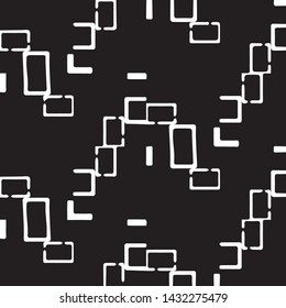 Abstract vector monochrome background. Halftone illustration pattern