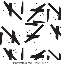 Abstract vector monochrome background. Halftone illustration pattern