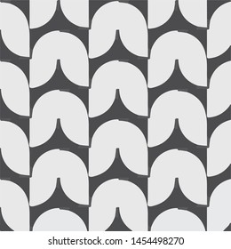 Abstract vector monochrome background. Halftone illustration pattern