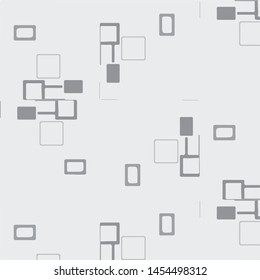 Abstract vector monochrome background. Halftone illustration pattern
