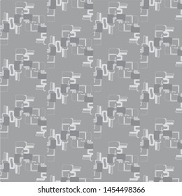 Abstract vector monochrome background. Halftone illustration pattern