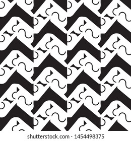 Abstract vector monochrome background. Halftone illustration pattern