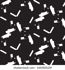Abstract vector monochrome background. Halftone illustration pattern