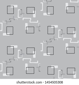 Abstract vector monochrome background. Halftone illustration pattern