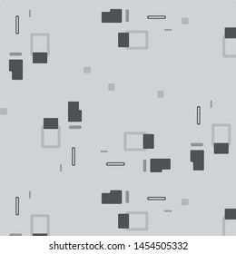 Abstract vector monochrome background. Halftone illustration pattern