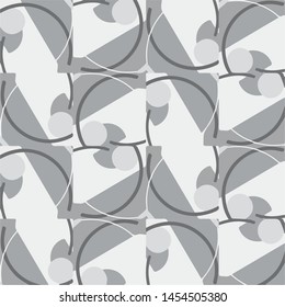 Abstract vector monochrome background. Halftone illustration pattern