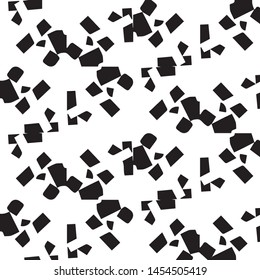 Abstract vector monochrome background. Halftone illustration pattern