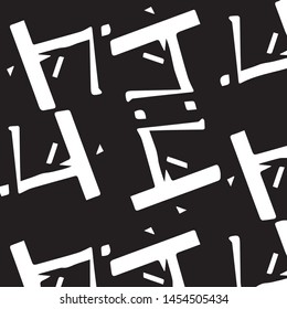 Abstract vector monochrome background. Halftone illustration pattern