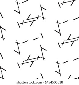Abstract vector monochrome background. Halftone illustration pattern