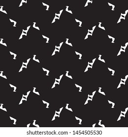 Abstract vector monochrome background. Halftone illustration pattern