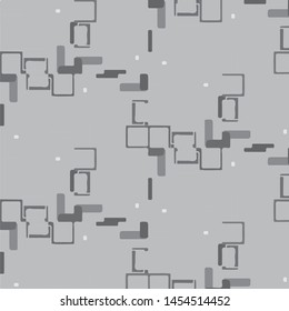 Abstract vector monochrome background. Halftone illustration pattern