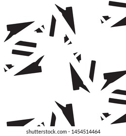Abstract vector monochrome background. Halftone illustration pattern
