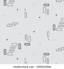 Abstract vector monochrome background. Halftone illustration pattern