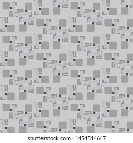 Abstract vector monochrome background. Halftone illustration pattern