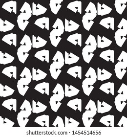 Abstract vector monochrome background. Halftone illustration pattern
