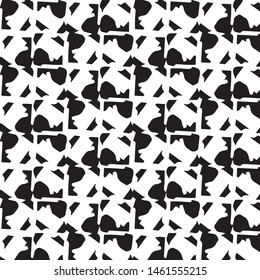 Abstract vector monochrome background. Halftone illustration pattern