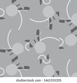 Abstract vector monochrome background. Halftone illustration pattern