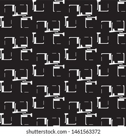 Abstract vector monochrome background. Halftone illustration pattern