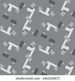 Abstract vector monochrome background. Halftone illustration pattern