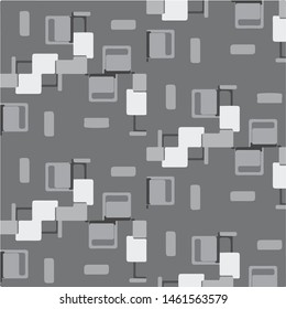Abstract vector monochrome background. Halftone illustration pattern
