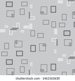 Abstract vector monochrome background. Halftone illustration pattern