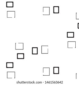 Abstract vector monochrome background. Halftone illustration pattern