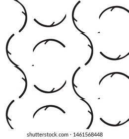 Abstract vector monochrome background. Halftone illustration pattern