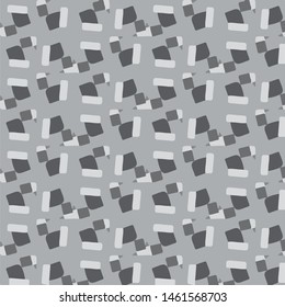 Abstract vector monochrome background. Halftone illustration pattern