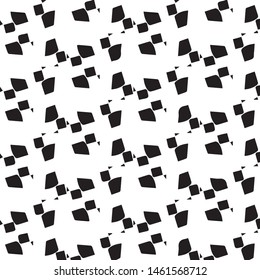 Abstract vector monochrome background. Halftone illustration pattern
