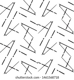 Abstract vector monochrome background. Halftone illustration pattern